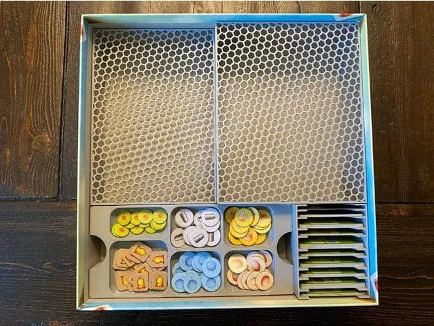 Tabletop Terrain Board Game Insert My Farm Shop Board Game Insert / Organizer