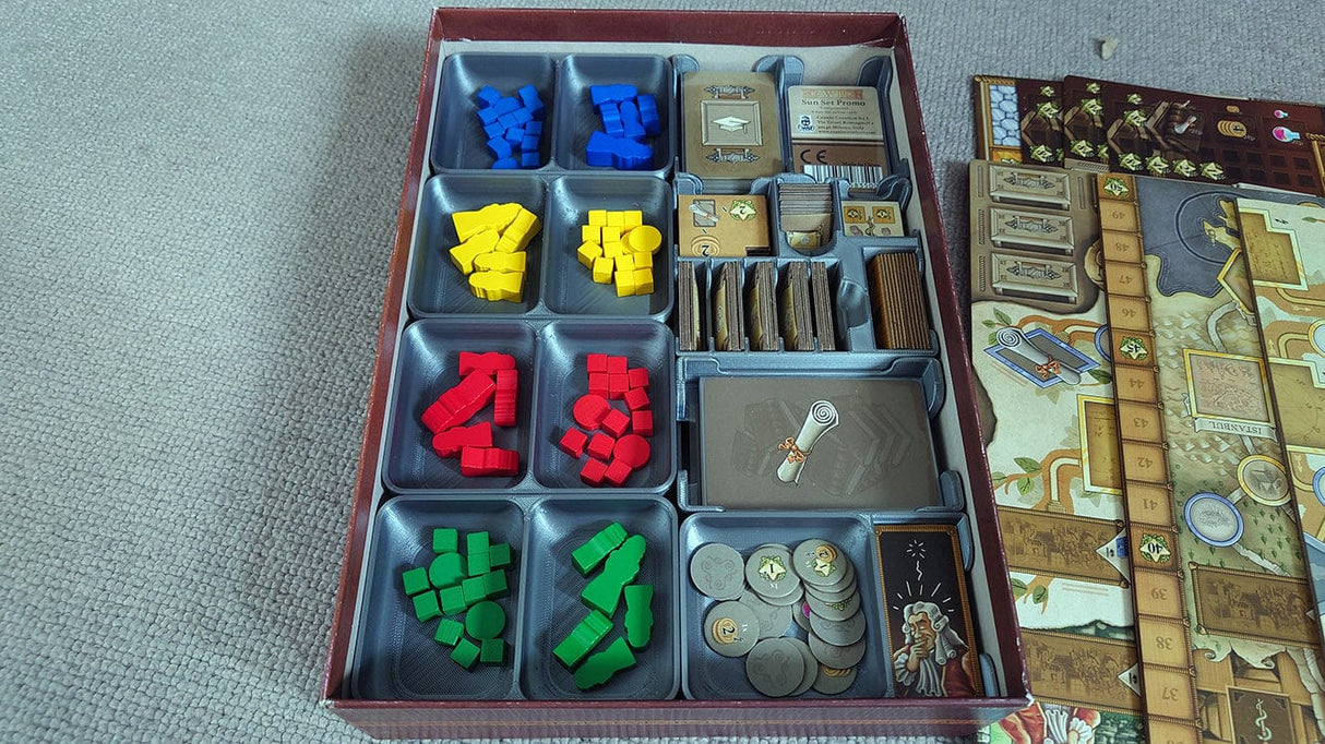 Tabletop Terrain Board Game Insert Newton + Great Discoveries Board Game Insert / Organizer