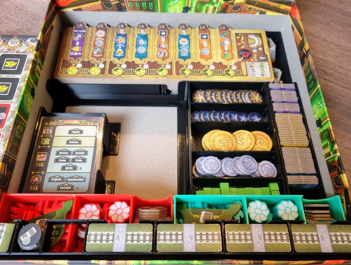 Tabletop Terrain Board Game Insert Nucleum + Promos Board Game Insert / Organizer