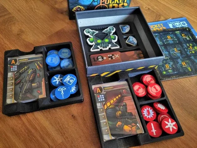 Tabletop Terrain Board Game Insert Pocket Ops Game Insert / Organizer