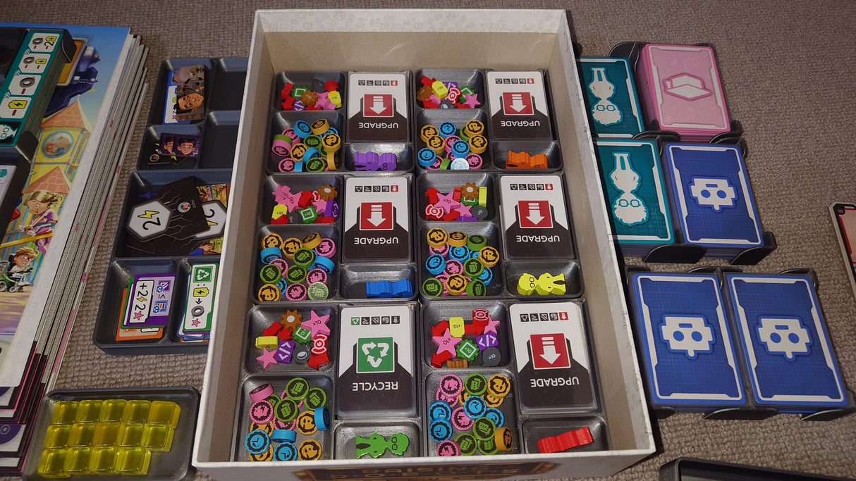 Tabletop Terrain Board Game Insert Raising Robots Deluxe Board Game Insert / Organizer