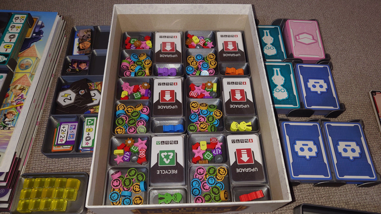 Tabletop Terrain Board Game Insert Raising Robots Deluxe Board Game Insert / Organizer