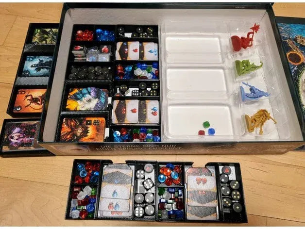 Tabletop Terrain Board Game Insert Sanctum Board Game Insert / Organizer