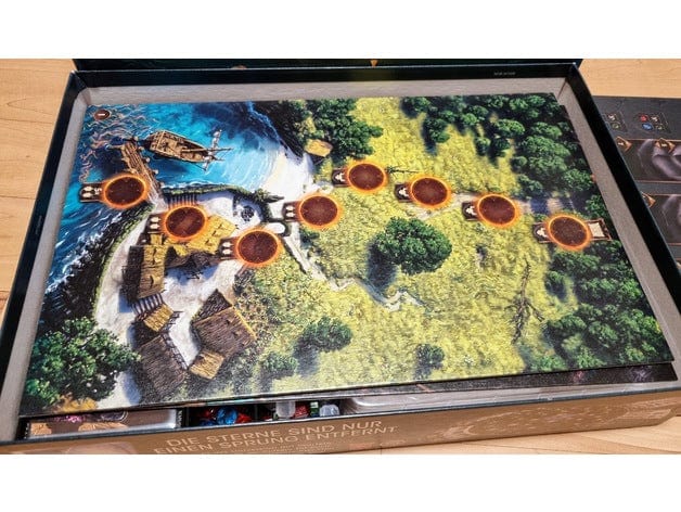 Tabletop Terrain Board Game Insert Sanctum Board Game Insert / Organizer