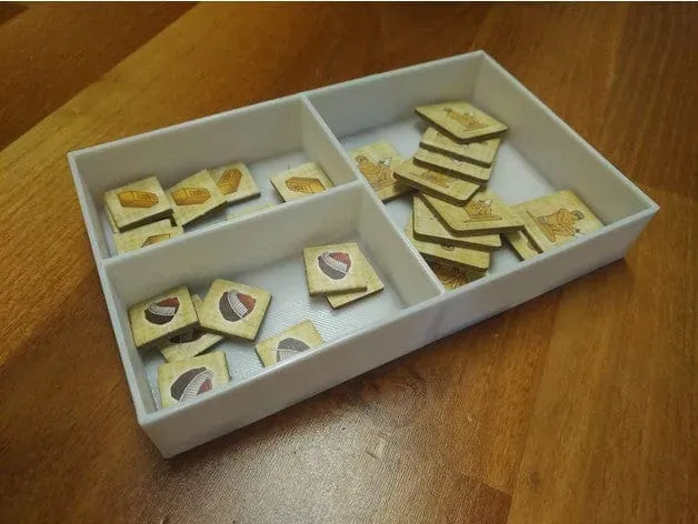 Tabletop Terrain Board Game Insert Tekhenu Board Game Insert / Organizer