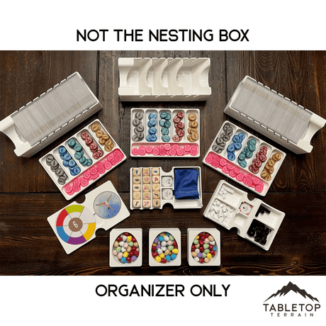 Tabletop Terrain Board Game Insert Wingspan Nesting Box Board Game Insert / Organizer
