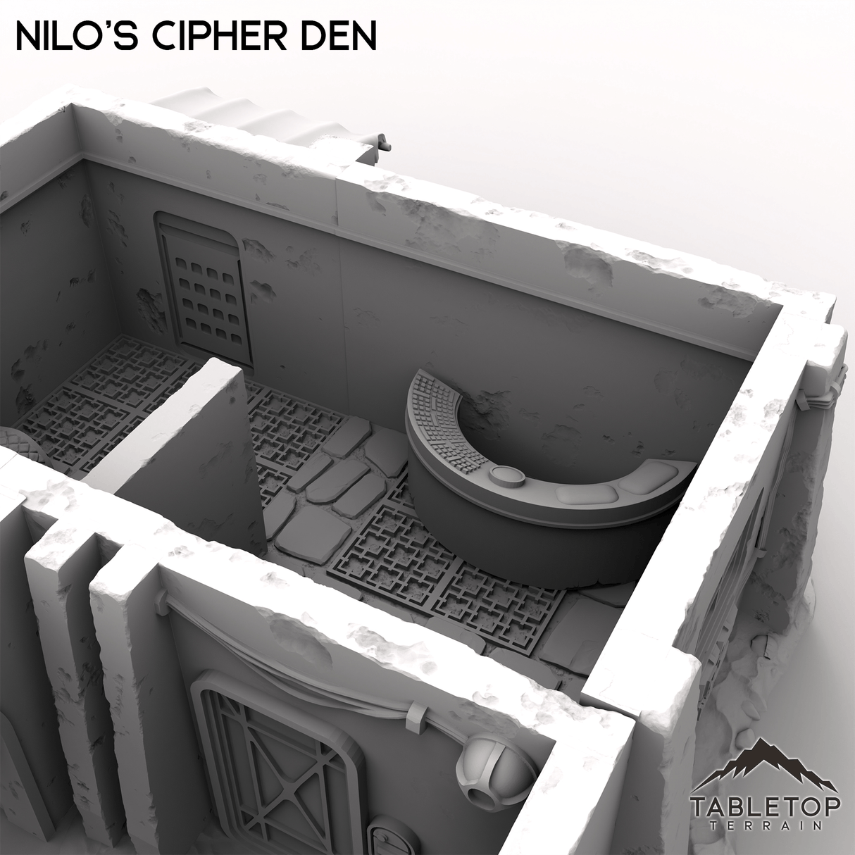 Tabletop Terrain Building 28/35mm Nilo's Cipher Den