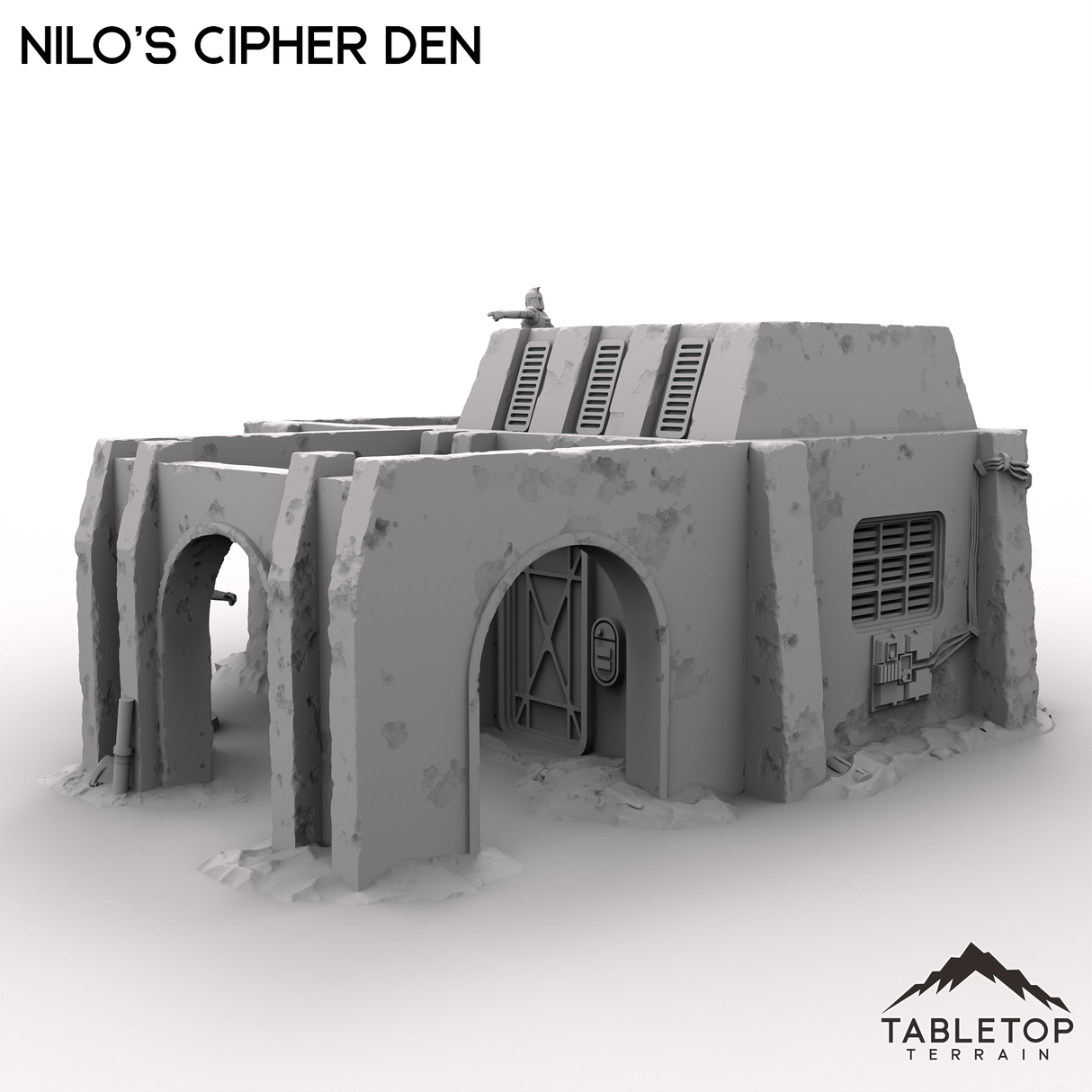 Tabletop Terrain Building 28/35mm Nilo's Cipher Den