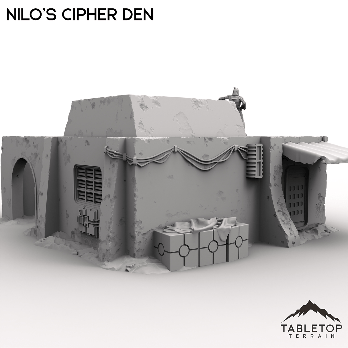 Tabletop Terrain Building 28/35mm Nilo's Cipher Den