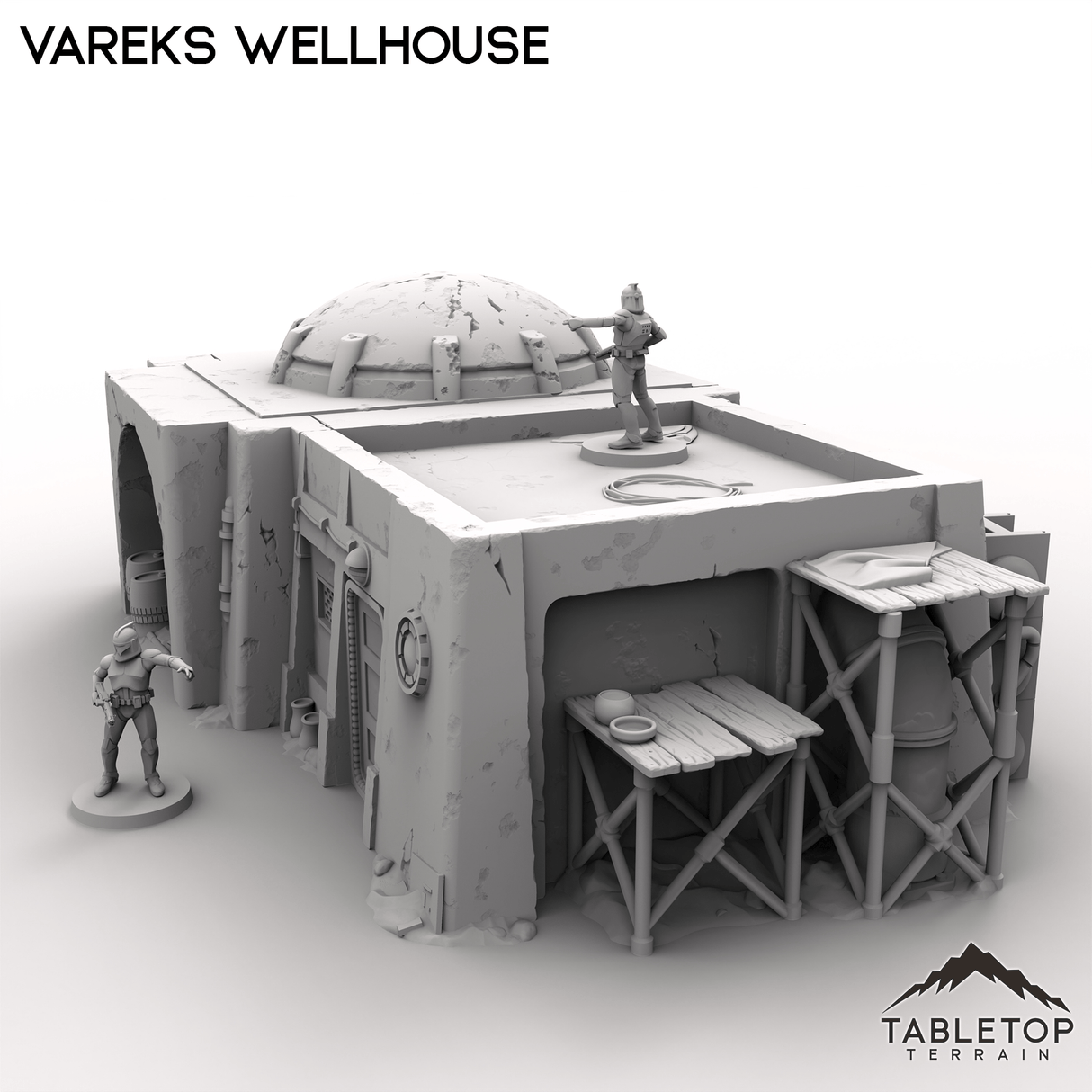 Tabletop Terrain Building 28/35mm Vareks Wellhouse