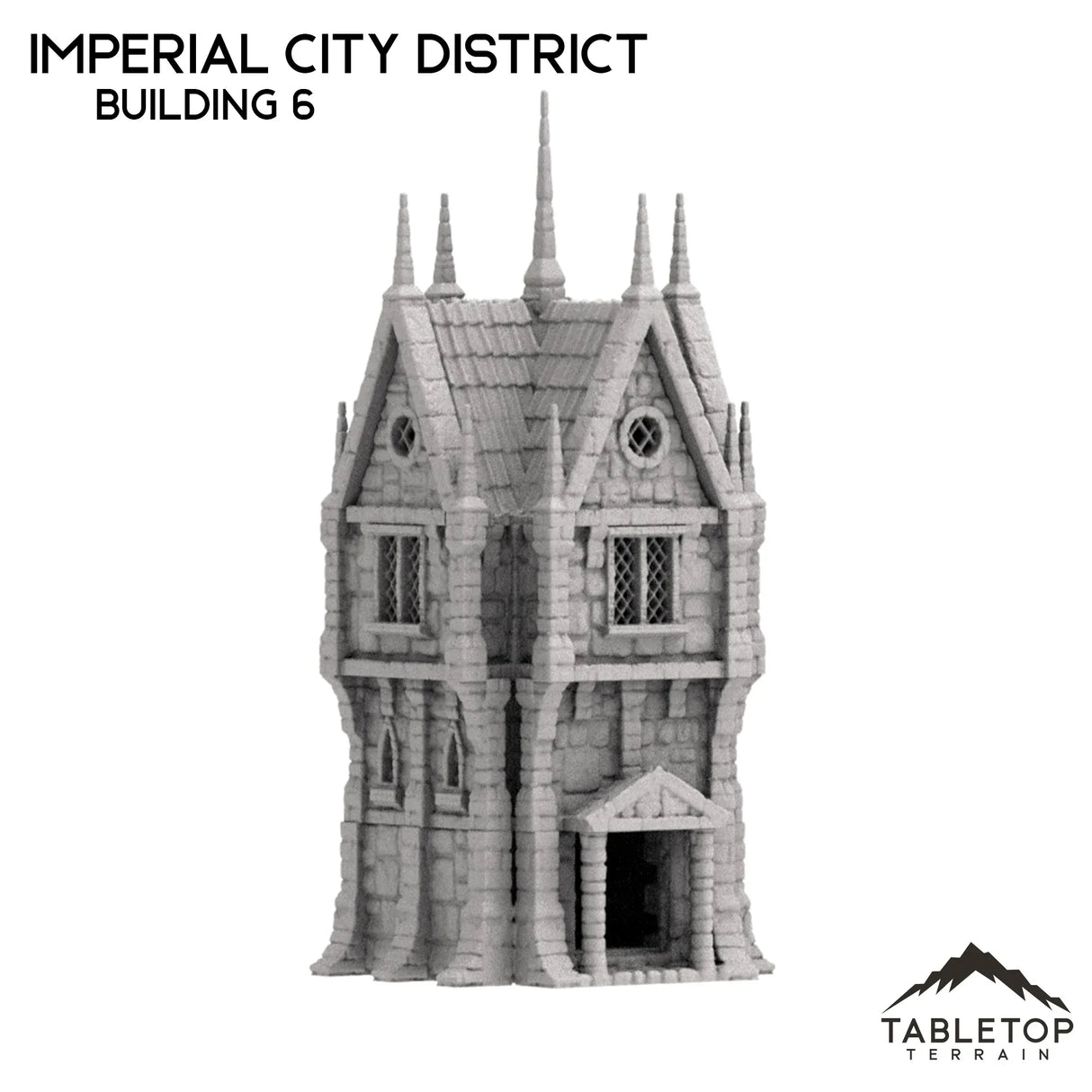 Tabletop Terrain Building 32mm / Building 6 Imperial City District