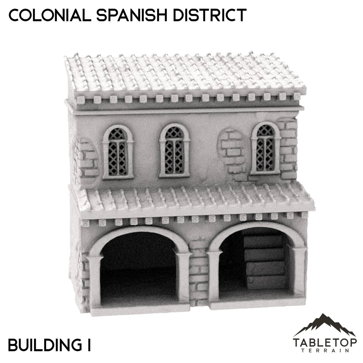 Tabletop Terrain Building 32mm / House I Colonial Spanish District