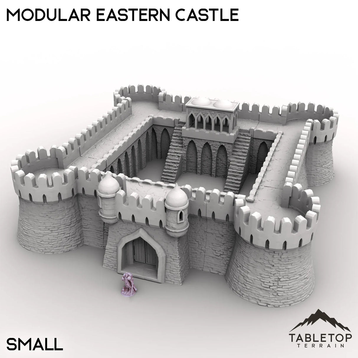 Tabletop Terrain Building 32mm / Small Modular Eastern Castle
