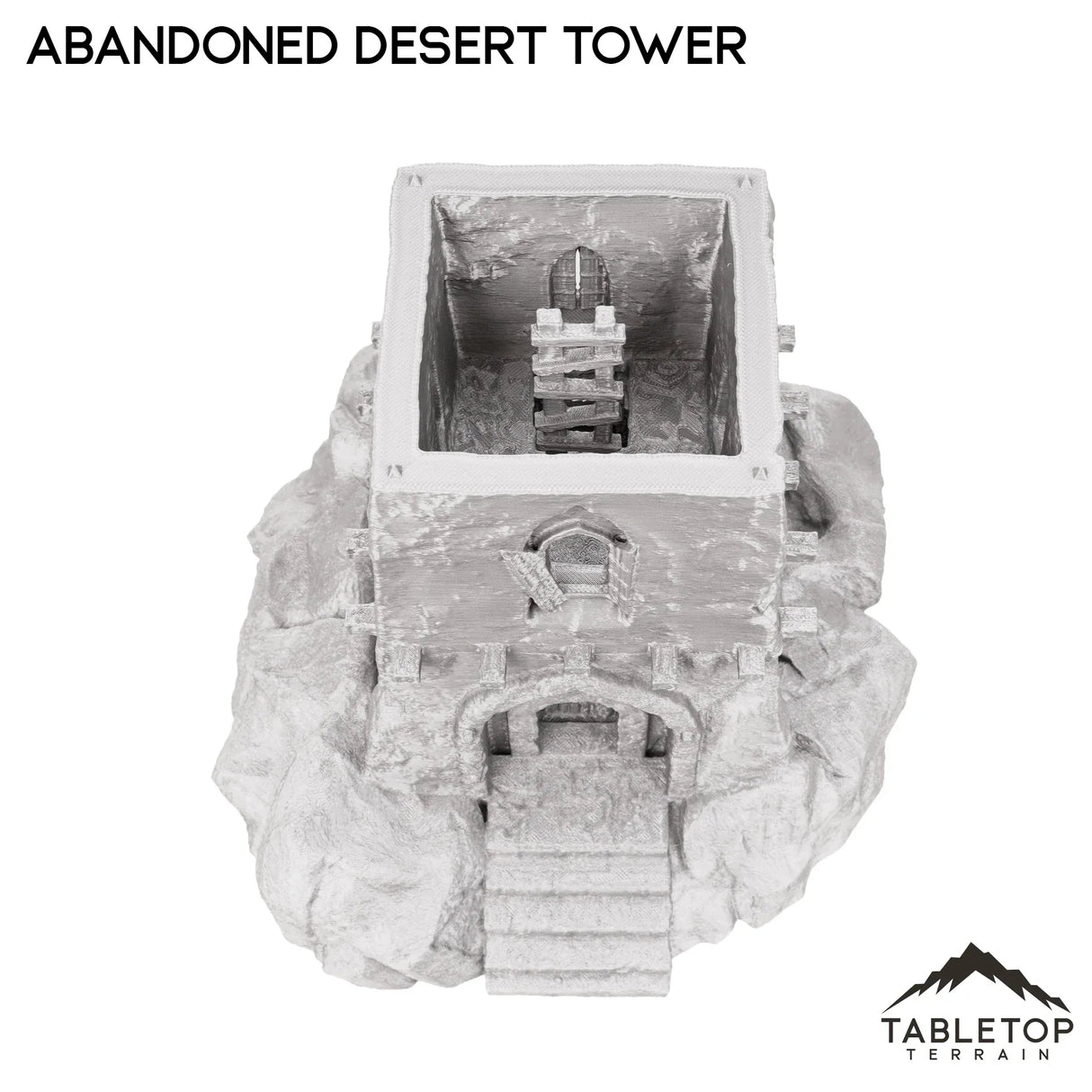Tabletop Terrain Building Abandoned Desert Tower
