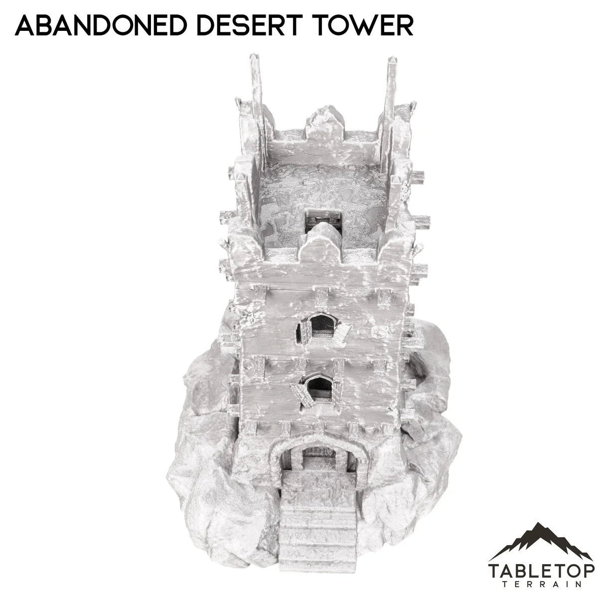 Tabletop Terrain Building Abandoned Desert Tower
