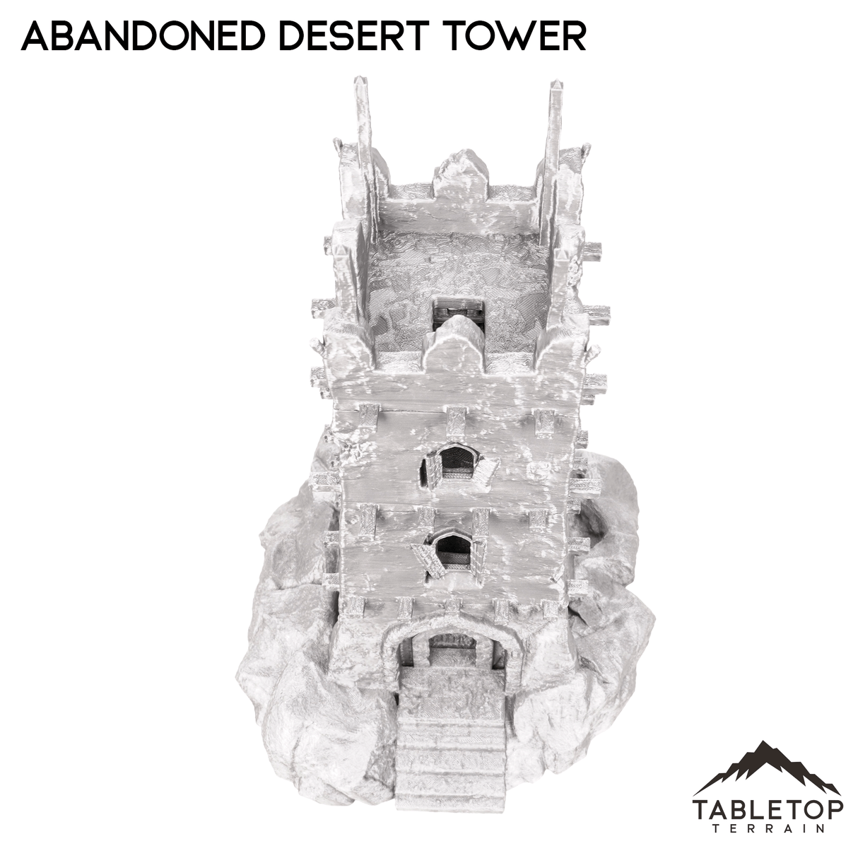 Tabletop Terrain Building Abandoned Desert Tower
