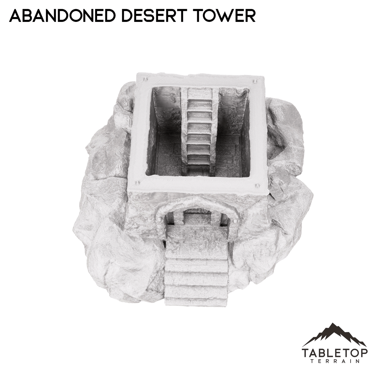 Tabletop Terrain Building Abandoned Desert Tower