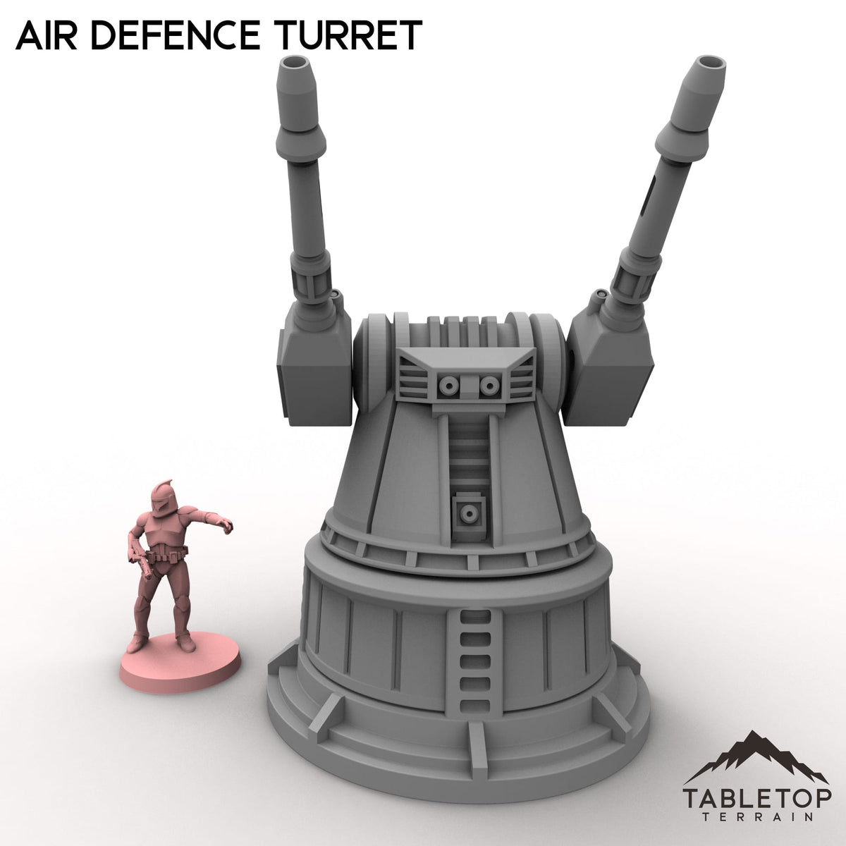 Tabletop Terrain Building Air Defence Turret
