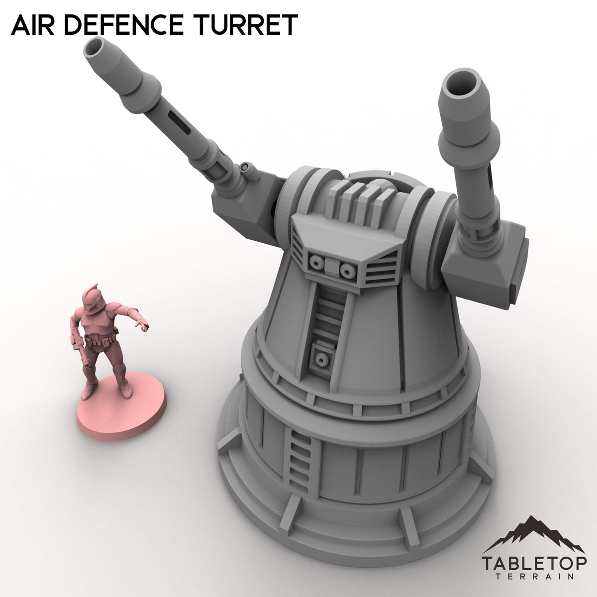 Tabletop Terrain Building Air Defence Turret
