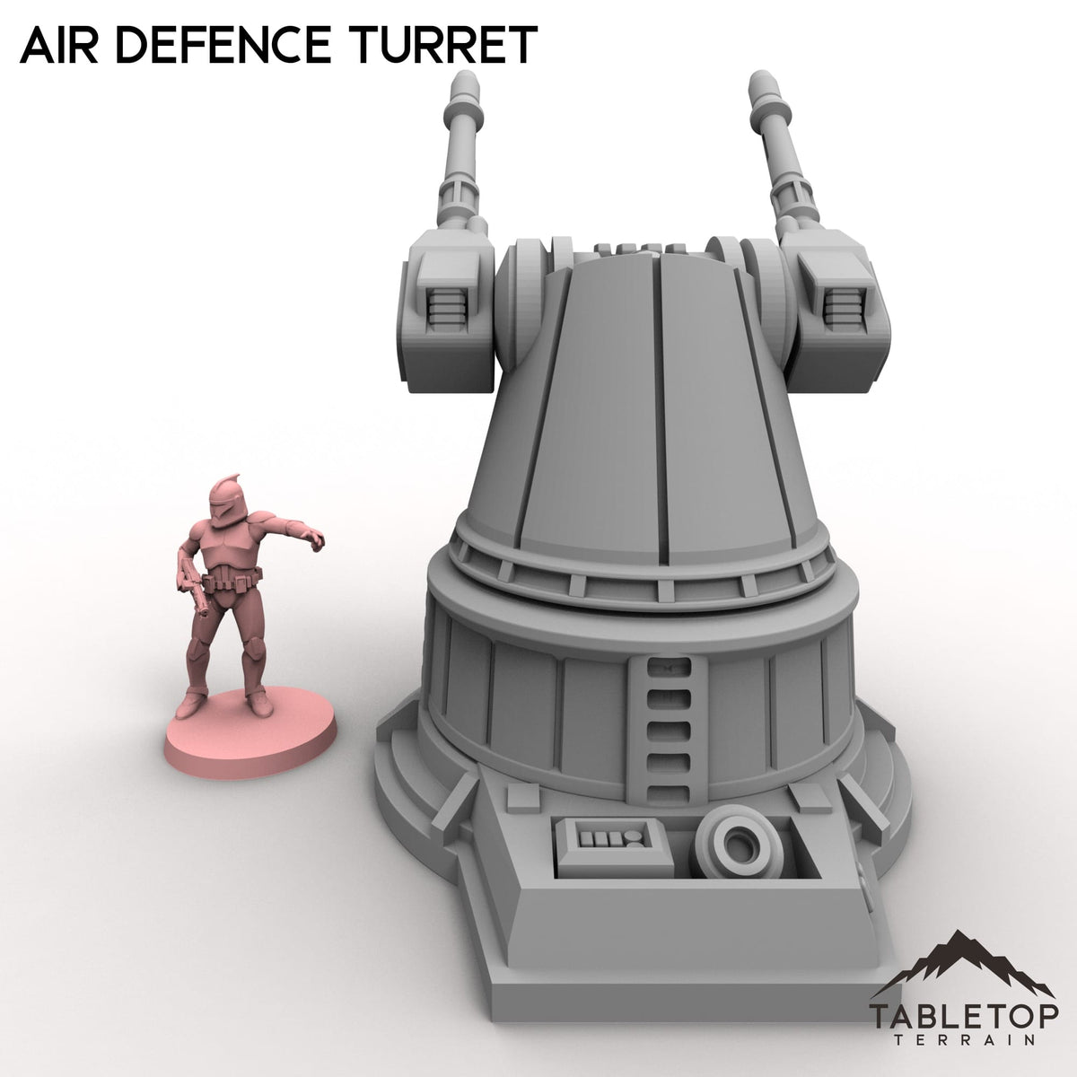 Tabletop Terrain Building Air Defence Turret