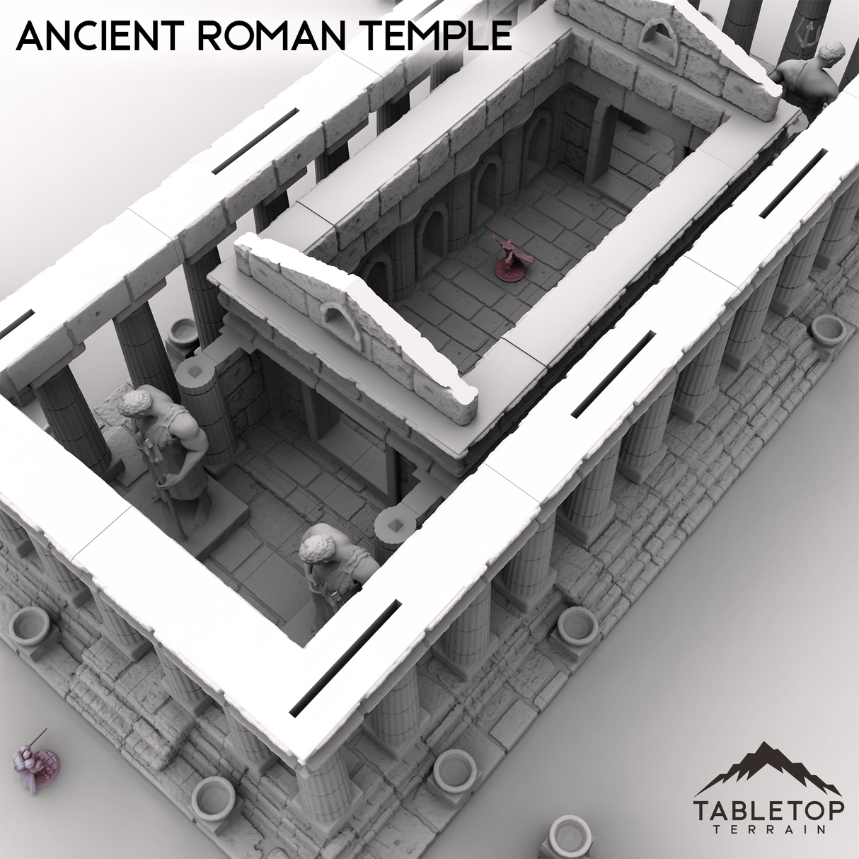 Tabletop Terrain Building Ancient Roman Temple