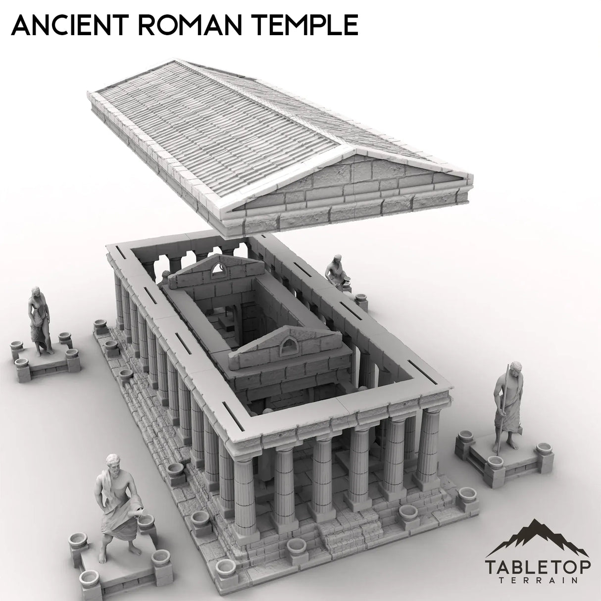 Tabletop Terrain Building Ancient Roman Temple