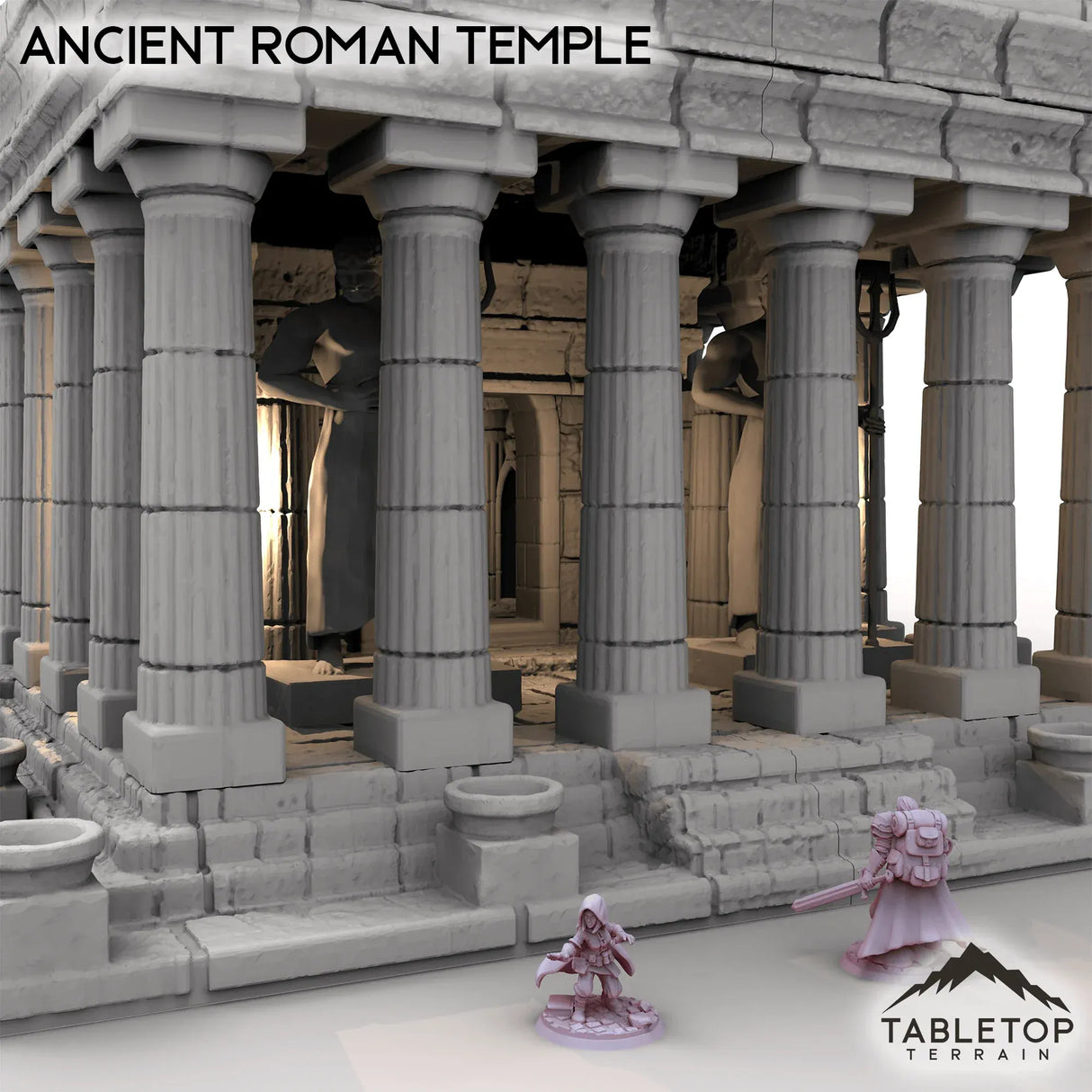 Tabletop Terrain Building Ancient Roman Temple
