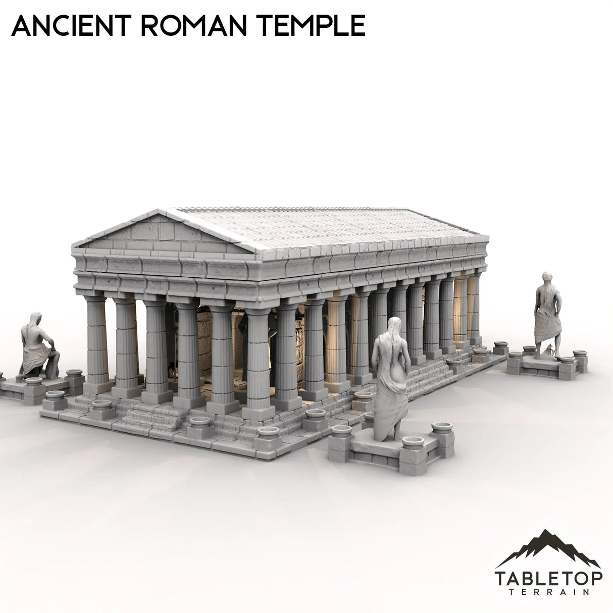 Tabletop Terrain Building Ancient Roman Temple