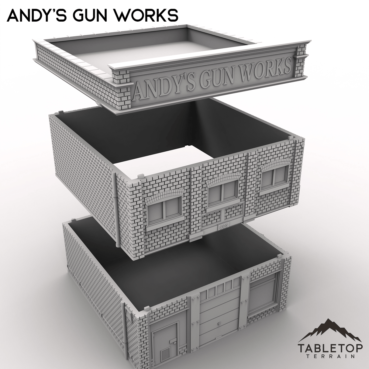 Tabletop Terrain Building Andy's Gun Works