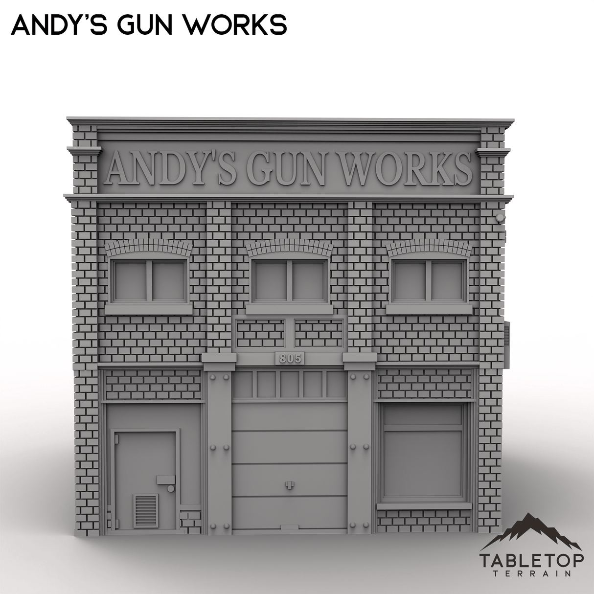 Tabletop Terrain Building Andy's Gun Works