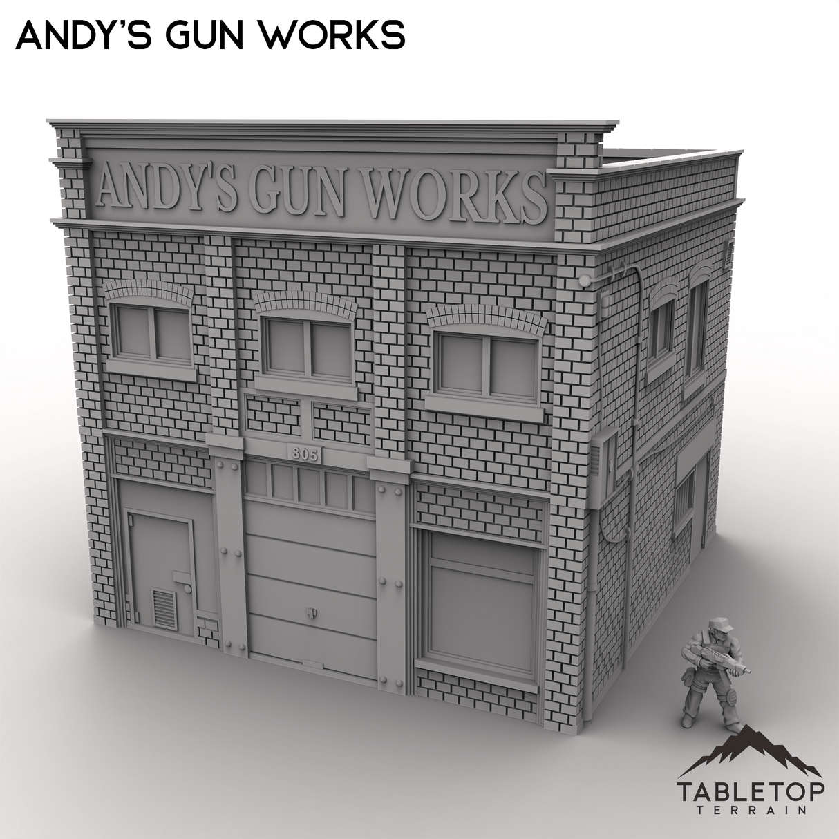 Tabletop Terrain Building Andy's Gun Works