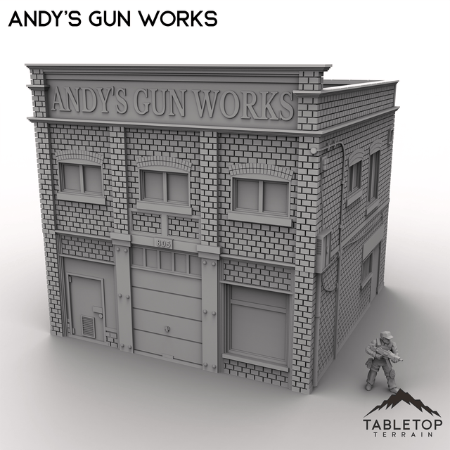 Tabletop Terrain Building Andy's Gun Works
