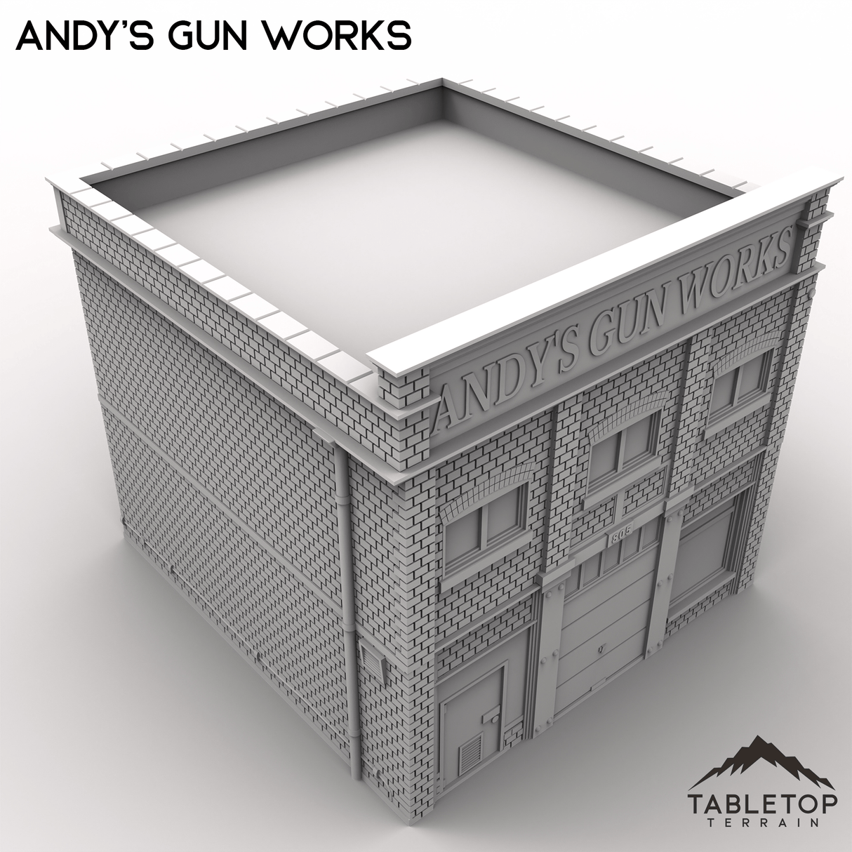 Tabletop Terrain Building Andy's Gun Works