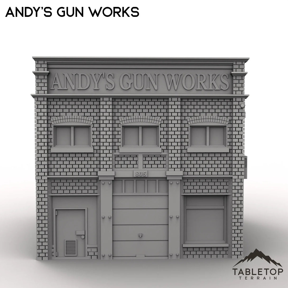 Tabletop Terrain Building Andy's Gun Works