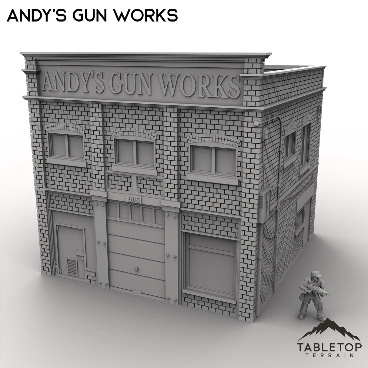 Tabletop Terrain Building Andy's Gun Works