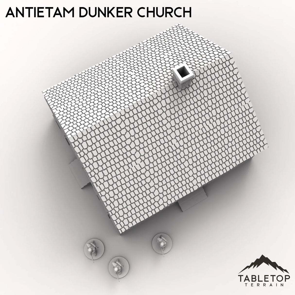 Tabletop Terrain Building Antietam Dunker Church