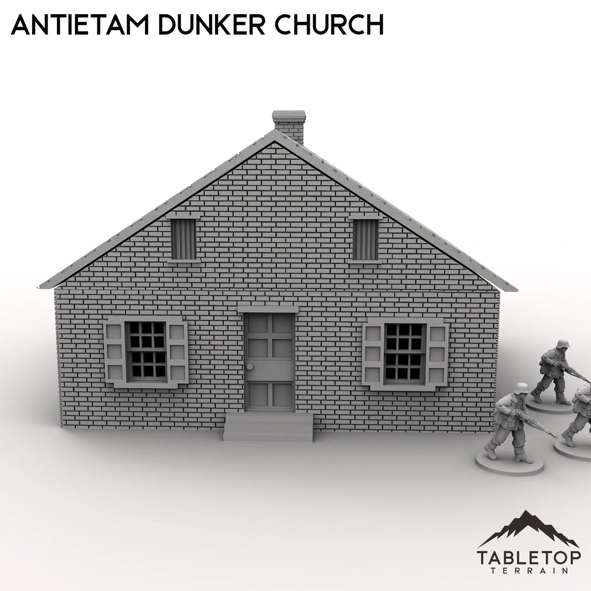 Tabletop Terrain Building Antietam Dunker Church