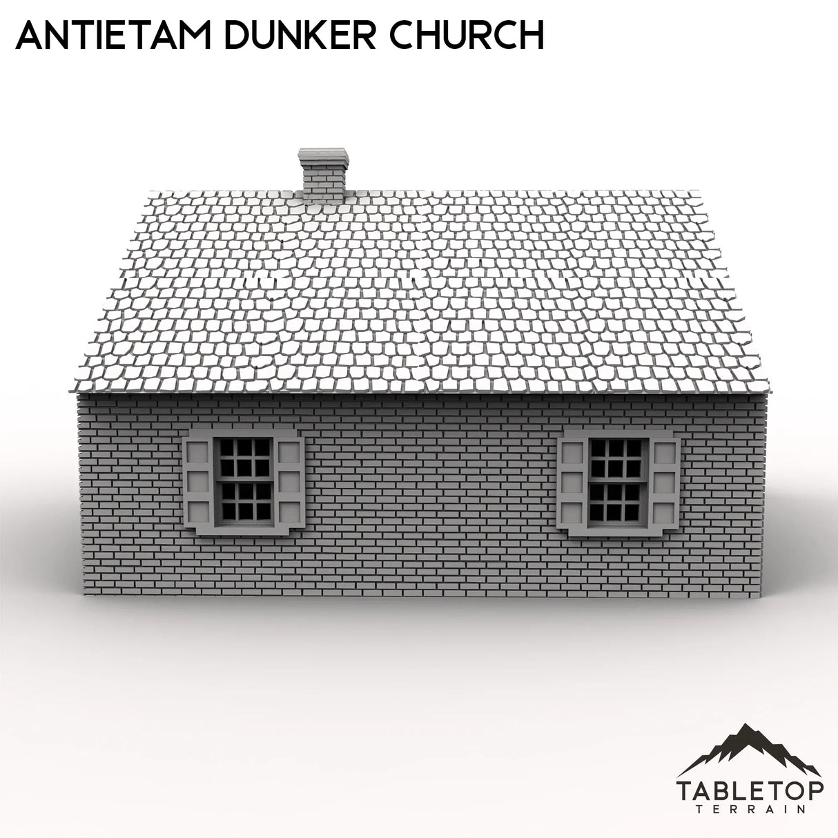 Tabletop Terrain Building Antietam Dunker Church