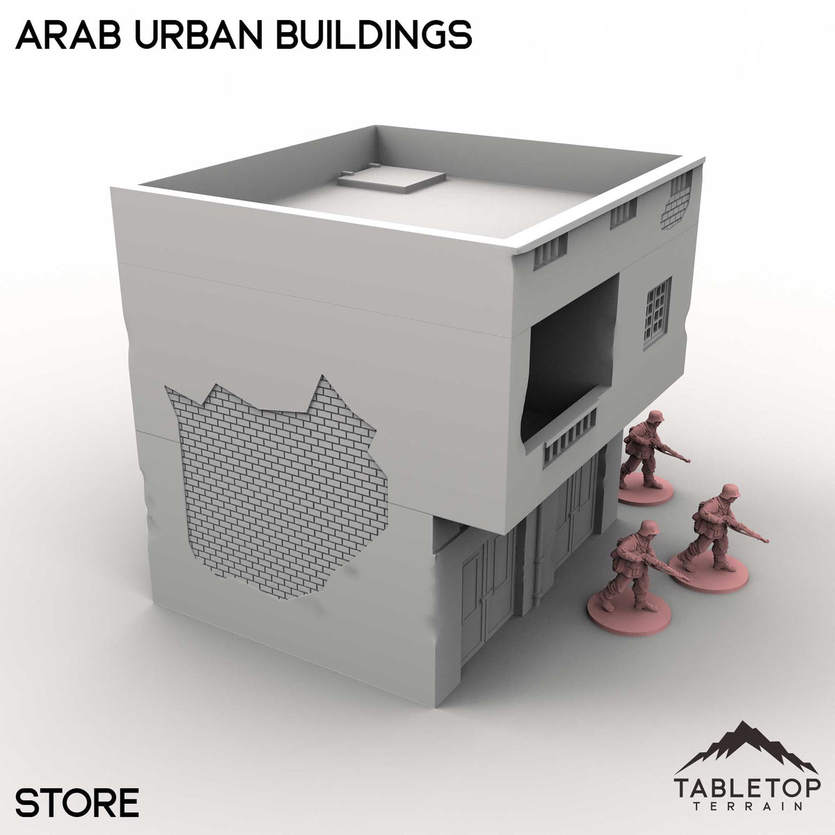 Tabletop Terrain Building Arab Urban Buildings