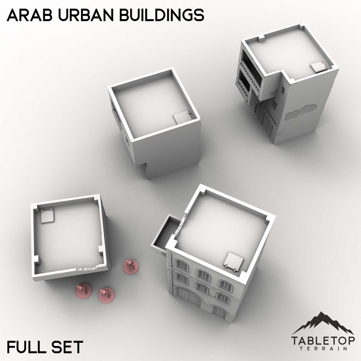 Tabletop Terrain Building Arab Urban Buildings