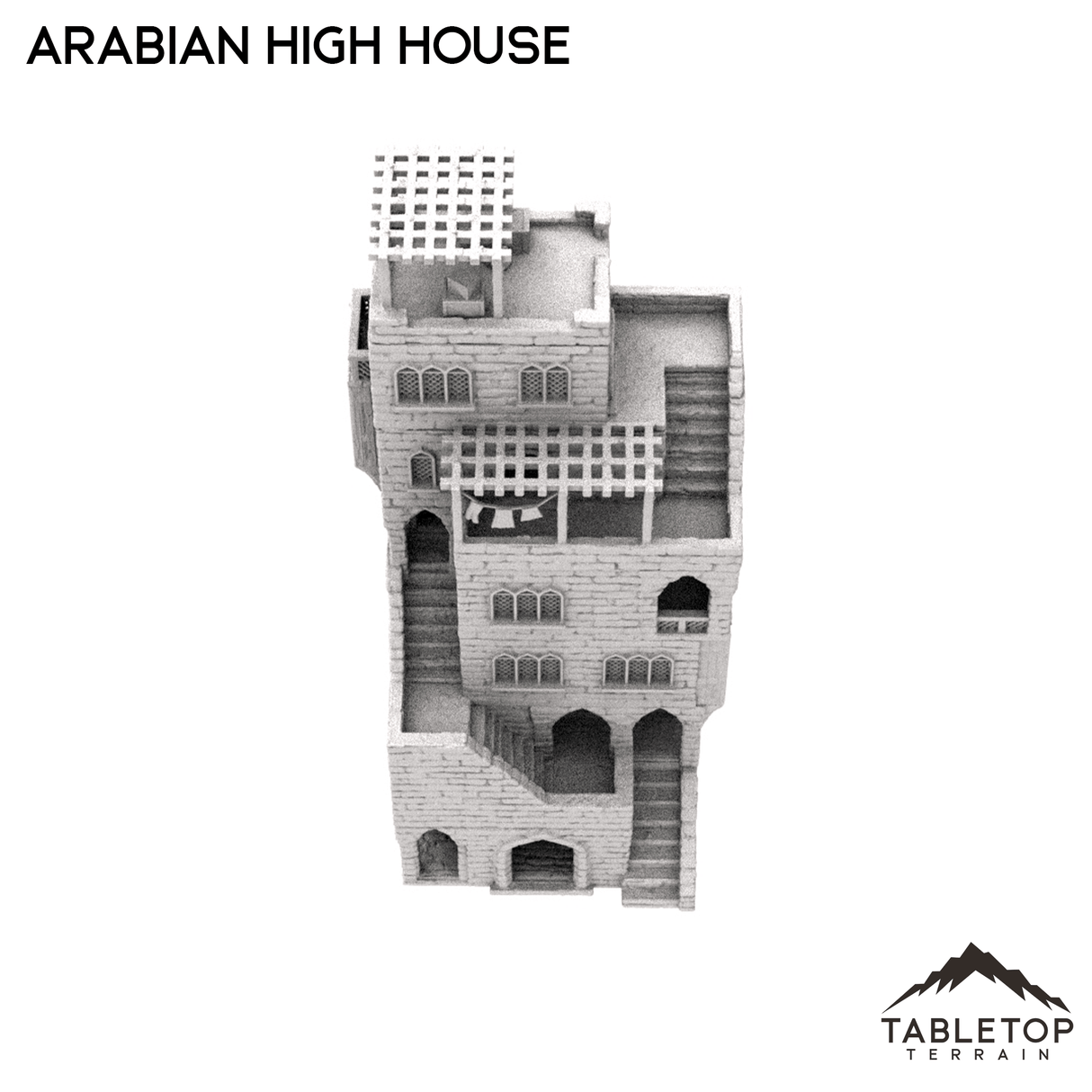 Tabletop Terrain Building Arabian High House