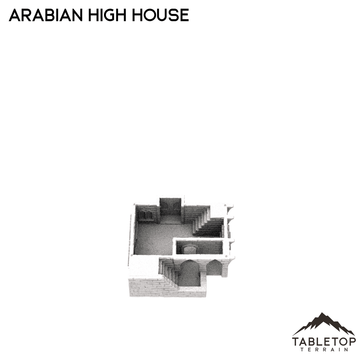 Tabletop Terrain Building Arabian High House