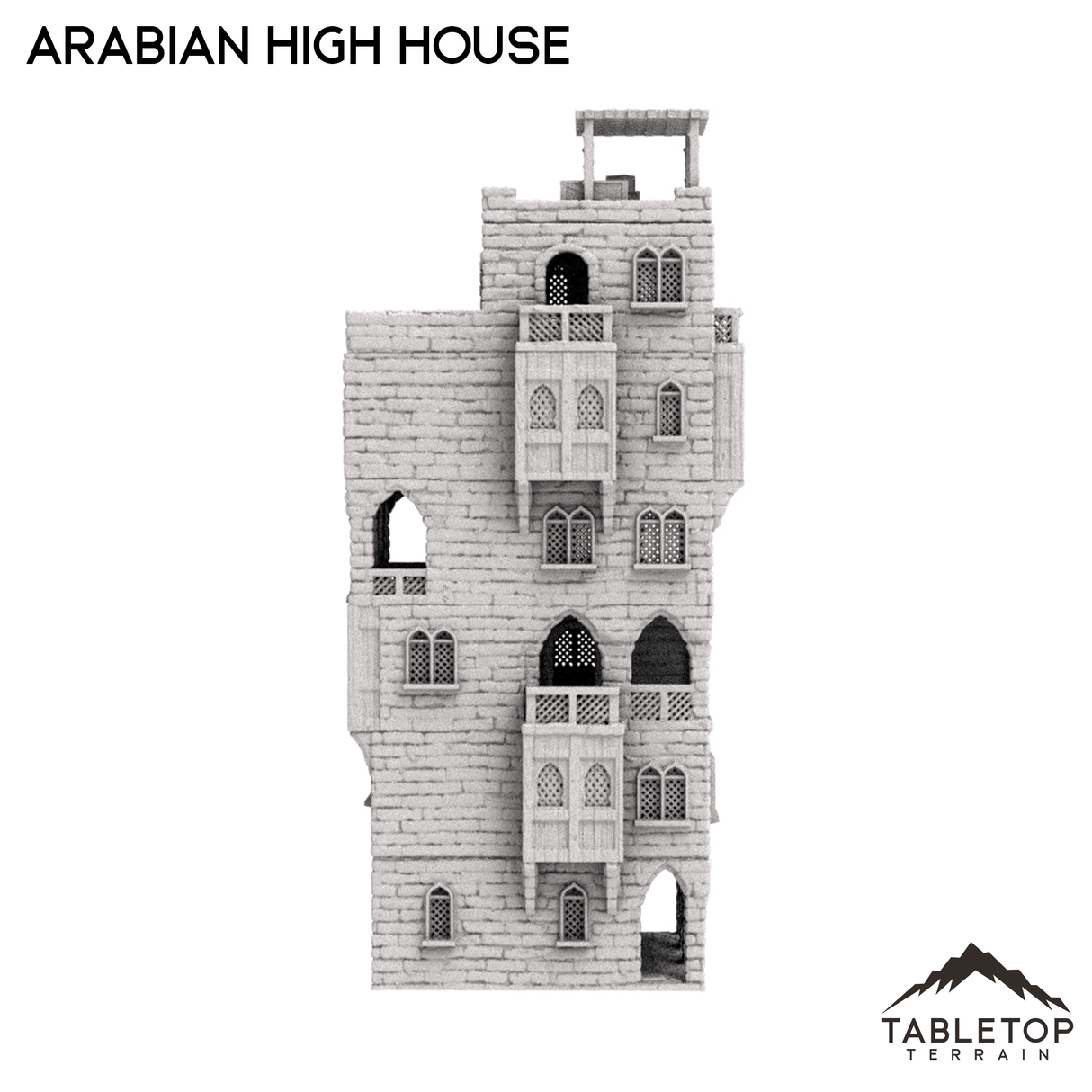 Tabletop Terrain Building Arabian High House