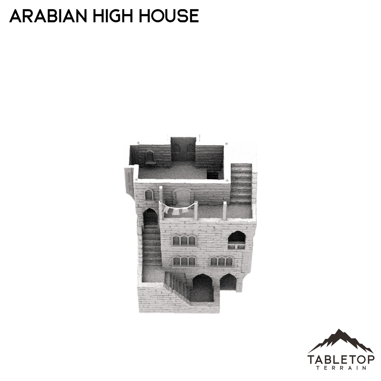 Tabletop Terrain Building Arabian High House