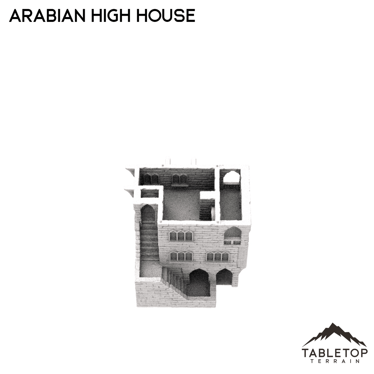 Tabletop Terrain Building Arabian High House