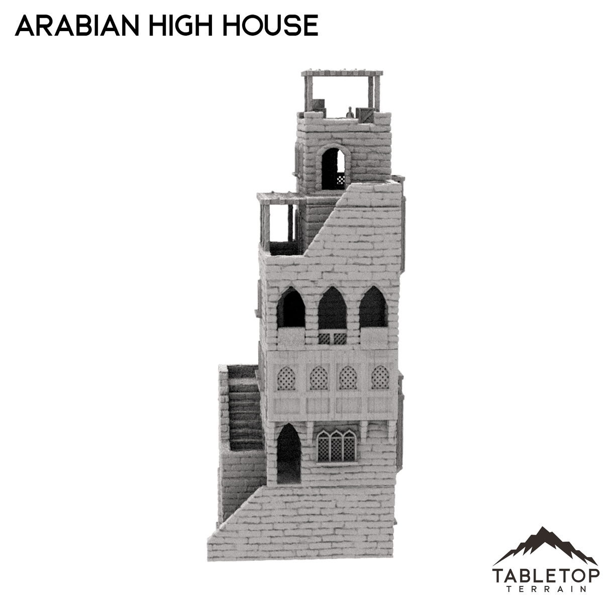Tabletop Terrain Building Arabian High House