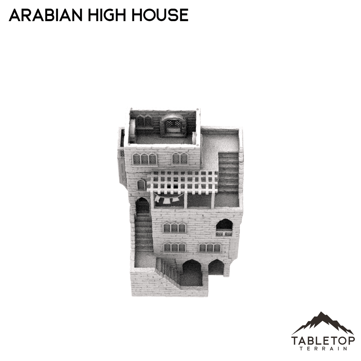 Tabletop Terrain Building Arabian High House