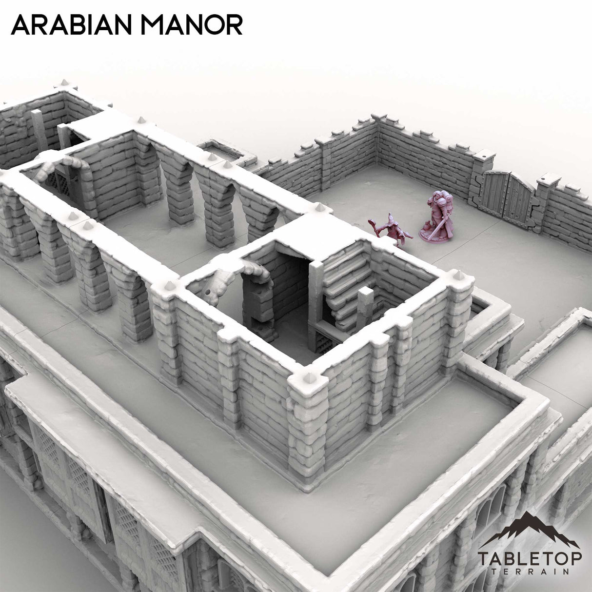 Tabletop Terrain Building Arabian Manor