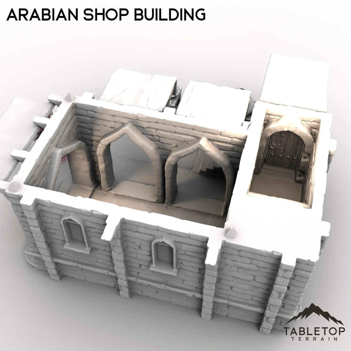 Tabletop Terrain Building Arabian Shop Building