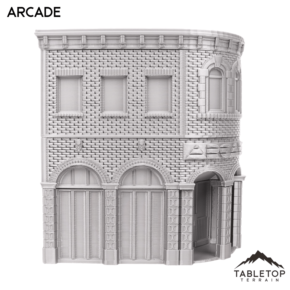 Tabletop Terrain Building Arcade Building - Marvel Crisis Protocol Building